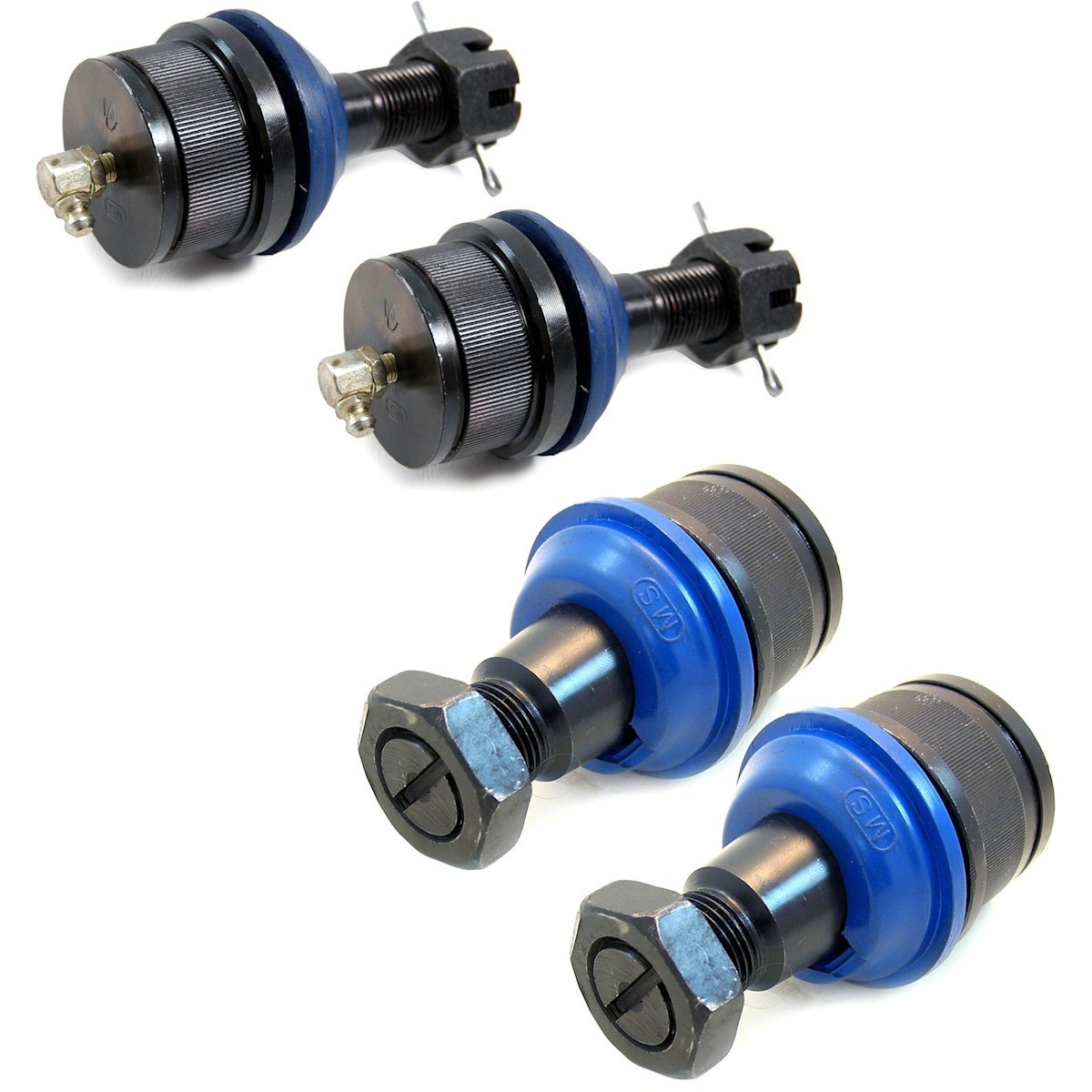 Mevotech Front Upper Lower Ball Joints Set for F-250 F-350 F-450 Super Duty 4WD