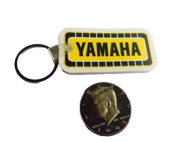 NOS Yamaha Retro Vintage Motorcycle Keychain Key Chain RD350 YZ250 R5 XS650 QTY1 NOS Yamaha Retro Vintage Motorcycle Keychain Key Chain RD350 YZ250 R5 XS650 QTY1
