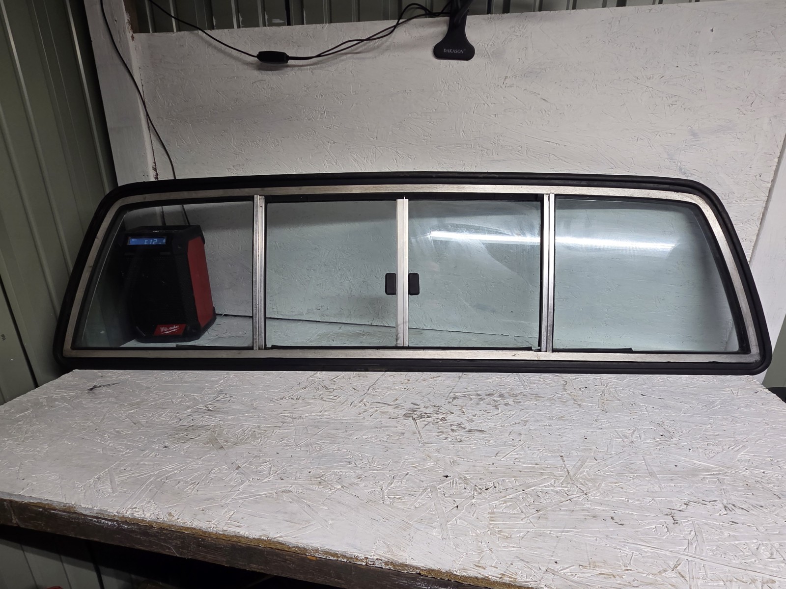 84-95 Toyota Pickup Xtra Cab Rear Sliding Glass Window OEM 