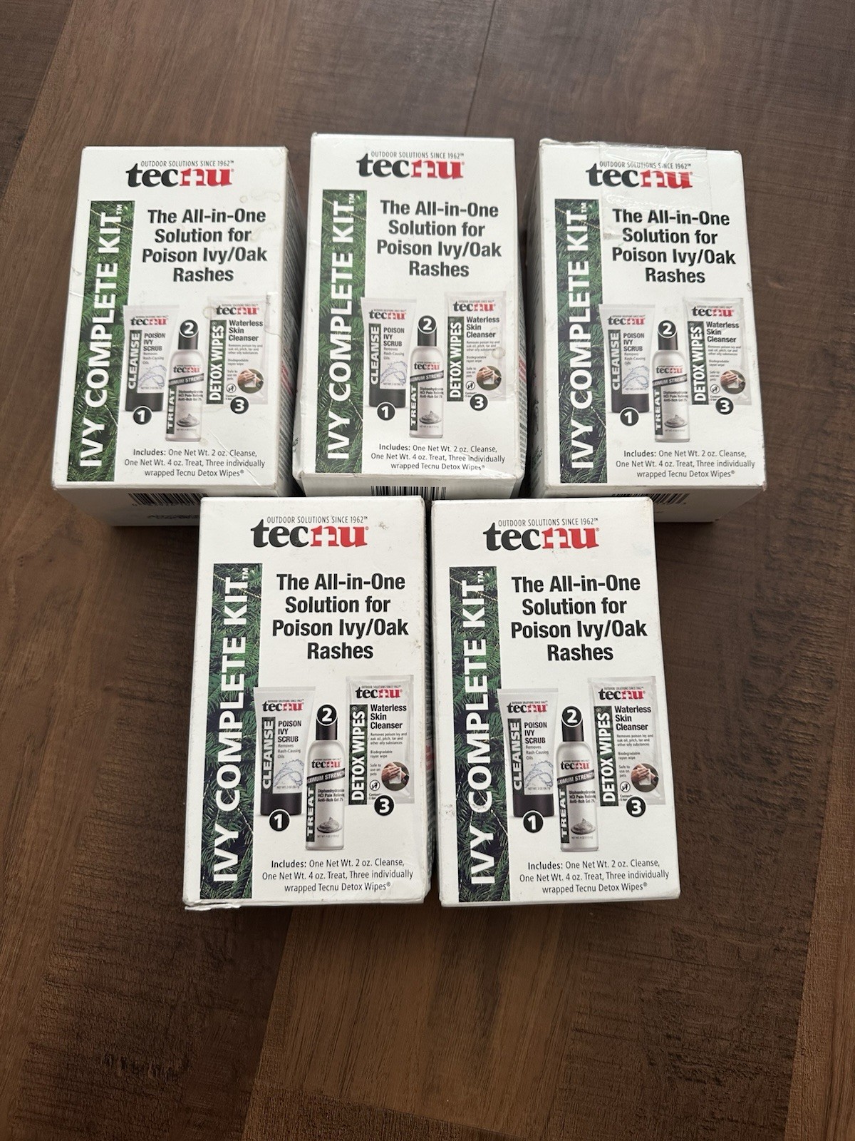 5x Tecnu All-in-one Solution for Poison Ivy/Oak Rashes Complete Kit 08/2027 5x Tecnu All-in-one Solution for Poison Ivy/Oak Rashes Complete Kit 08/2027