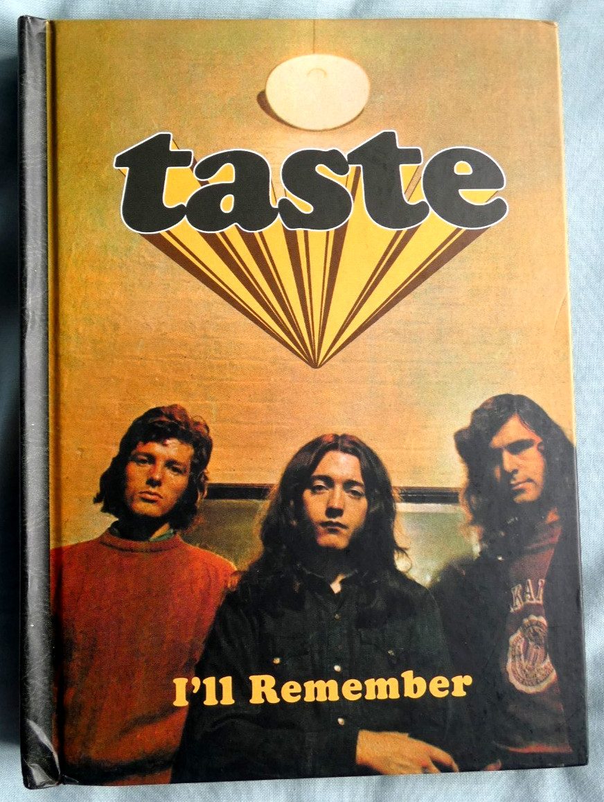 TASTE - I\'ll Remember - 4 CD Boxset with book in the middle - Rory Gallagher