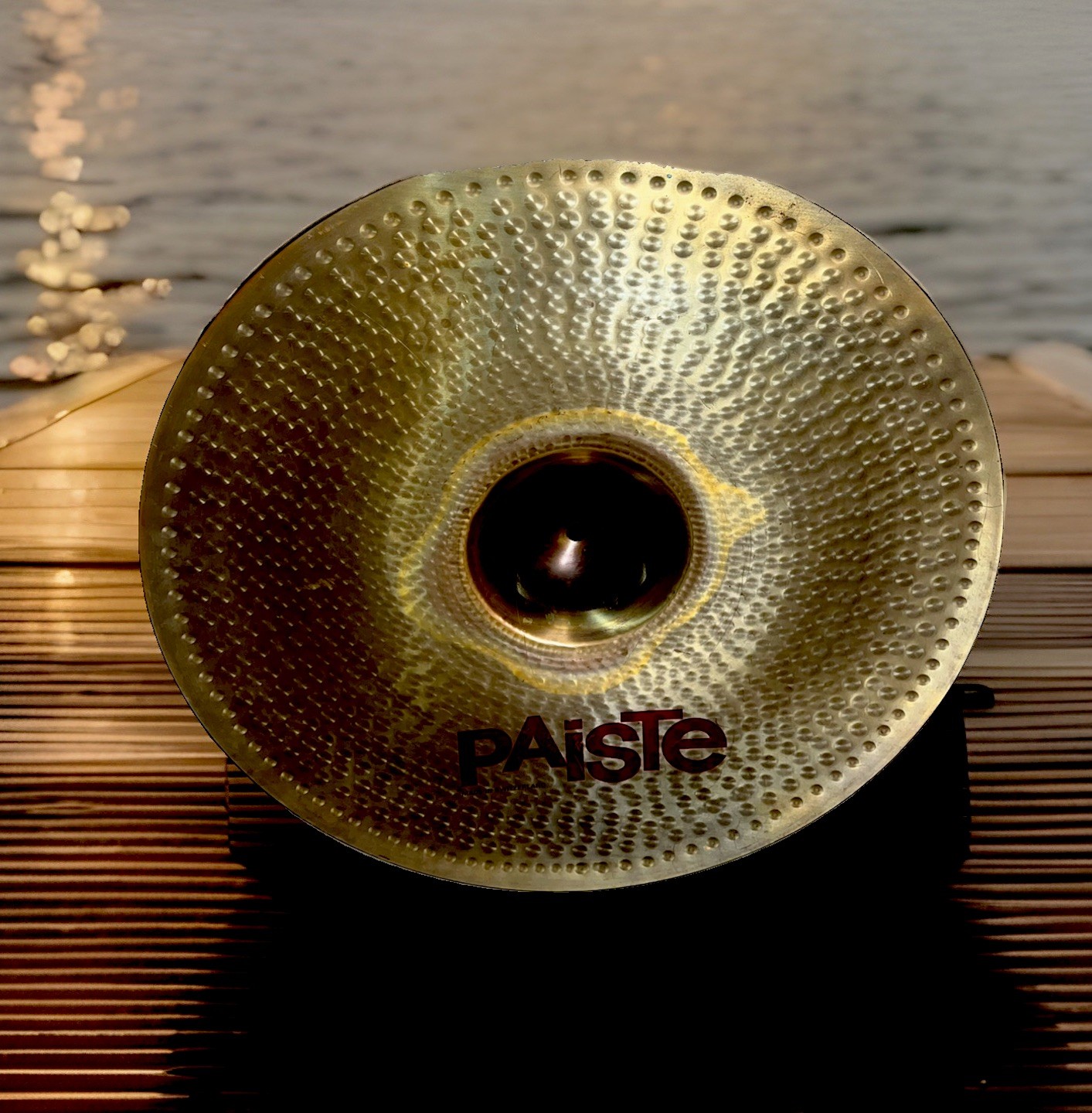 Rare Scarce Vtg  PAISTE 3000 Series RUDE 22” POWER RIDE a legend of a cymbal