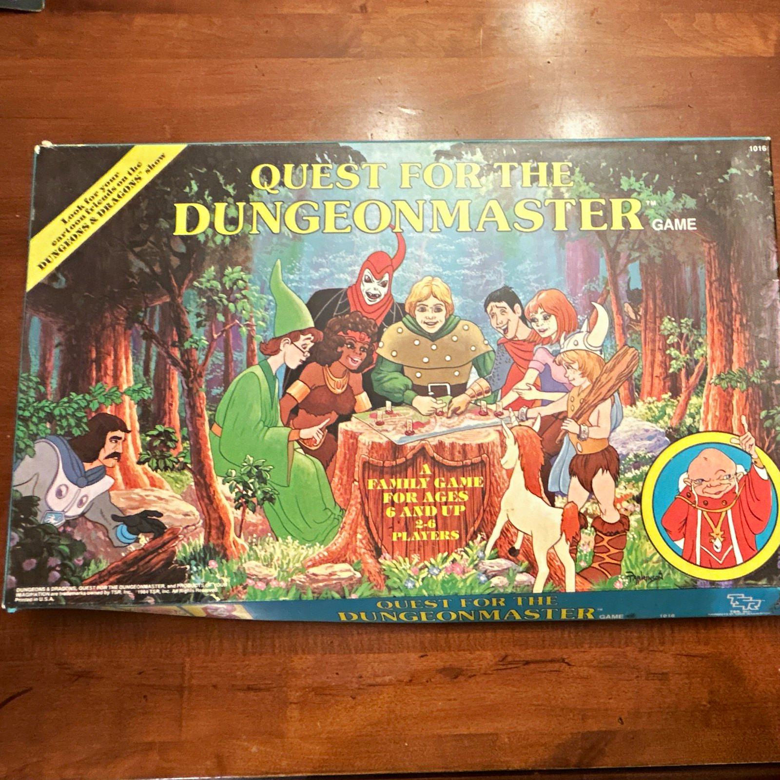 TSR Quest for the Dungeonmaster Fantasy Board Game 1984 TSR Quest for the Dungeonmaster Fantasy Board Game 1984