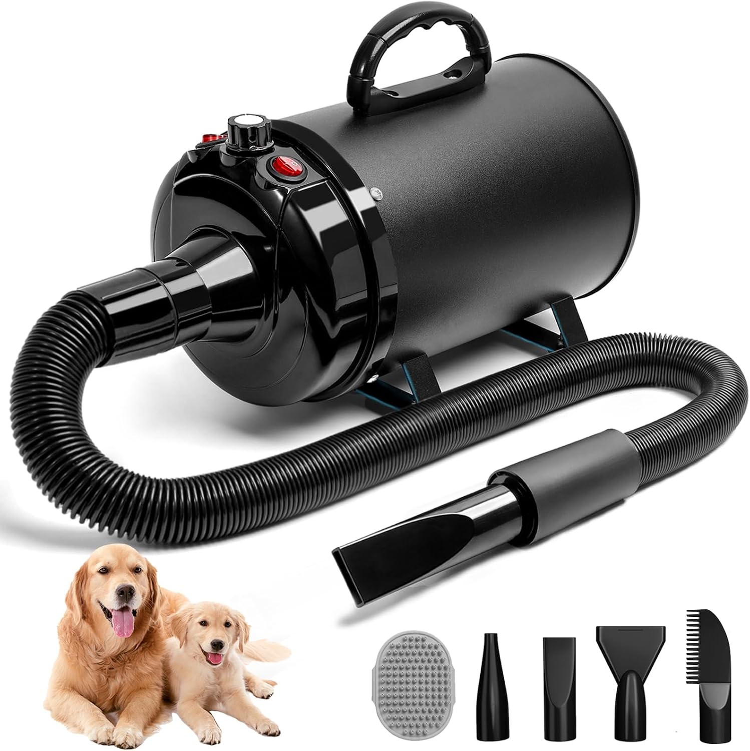 High Velocity Dog Hair Dryer 5.2HP/ 3800W Professional Dogs Blower Grooming High Velocity Dog Hair Dryer 5.2HP/ 3800W Professional Dogs Blower Grooming