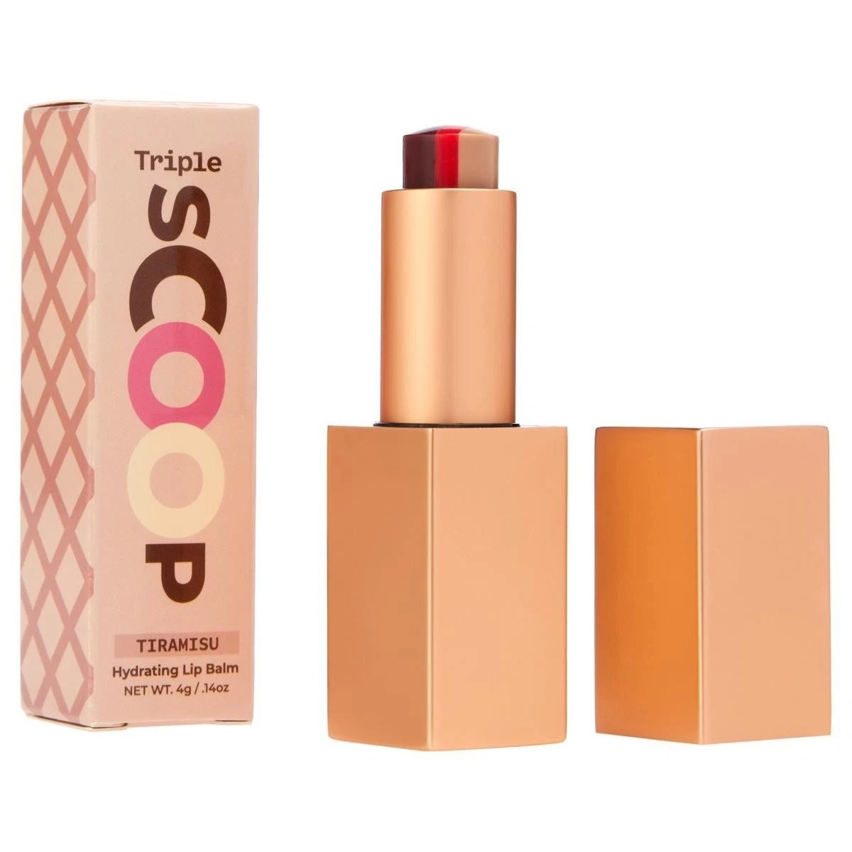 The Beauty Spy Triple Scoop Hydrating Lip Balm TIRAMISU~