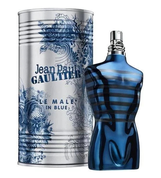 Jean Paul Gaultier Le Male In Blue EDP 4.2 oz Men Jean Paul Gaultier Le Male In Blue EDP 4.2 oz Men