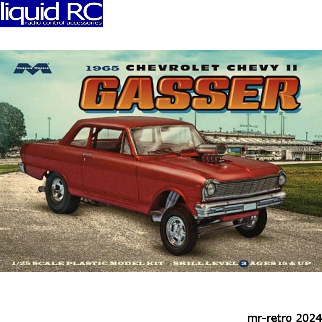 Moebius Models 2324 1965 Chevy Ii Gasser Plastic Model Kit