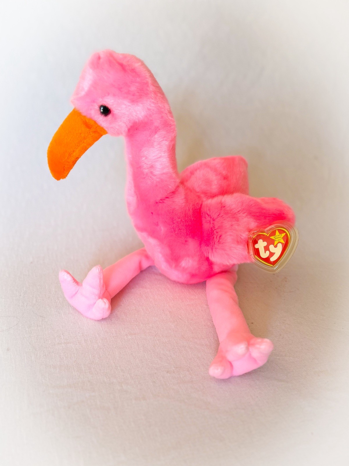 Ty Beanie Buddies Pinky the Flamingo Beanie Buddy 1998 New with Tags Ty Beanie Buddies Pinky the Flamingo Beanie Buddy 1998 New with Tags