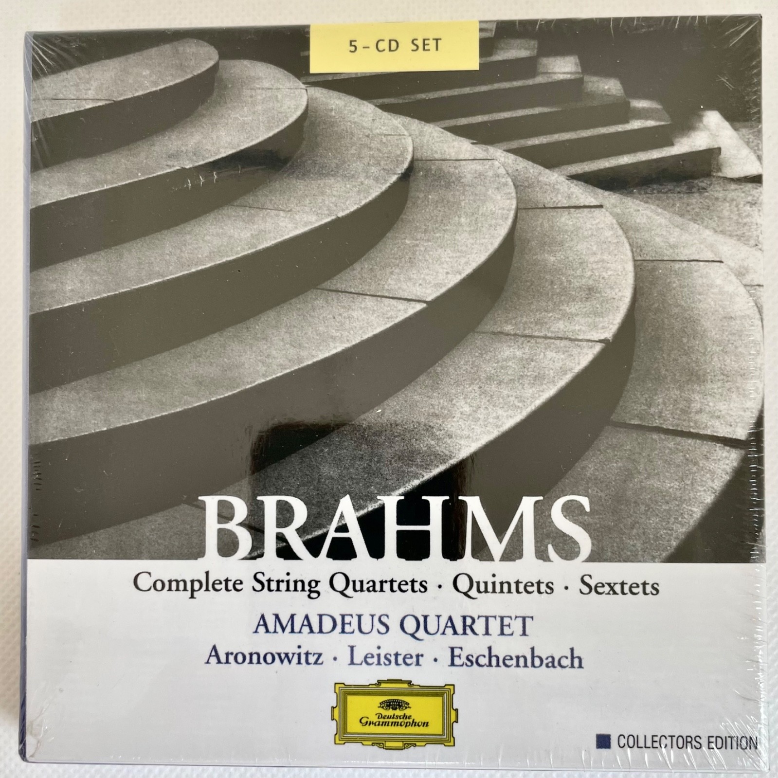 Brahms Complete String Quartets Quintets Sextets by Amadeus Quartet 5 CD SEALED Brahms Complete String Quartets Quintets Sextets by Amadeus Quartet 5 CD SEALED