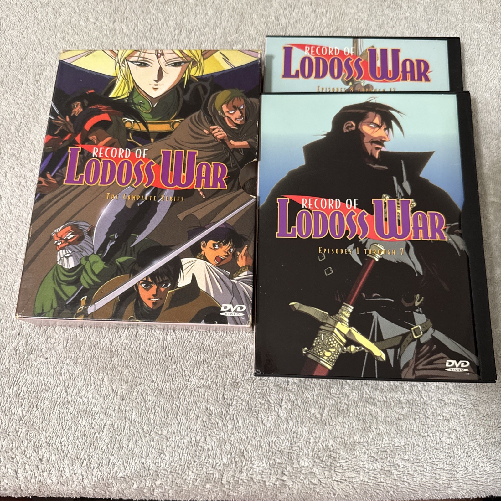 Image Entertainment Record of Lodoss War Complete Series DVD Box Set 2-Disc Image Entertainment Record of Lodoss War Complete Series DVD Box Set 2-Disc