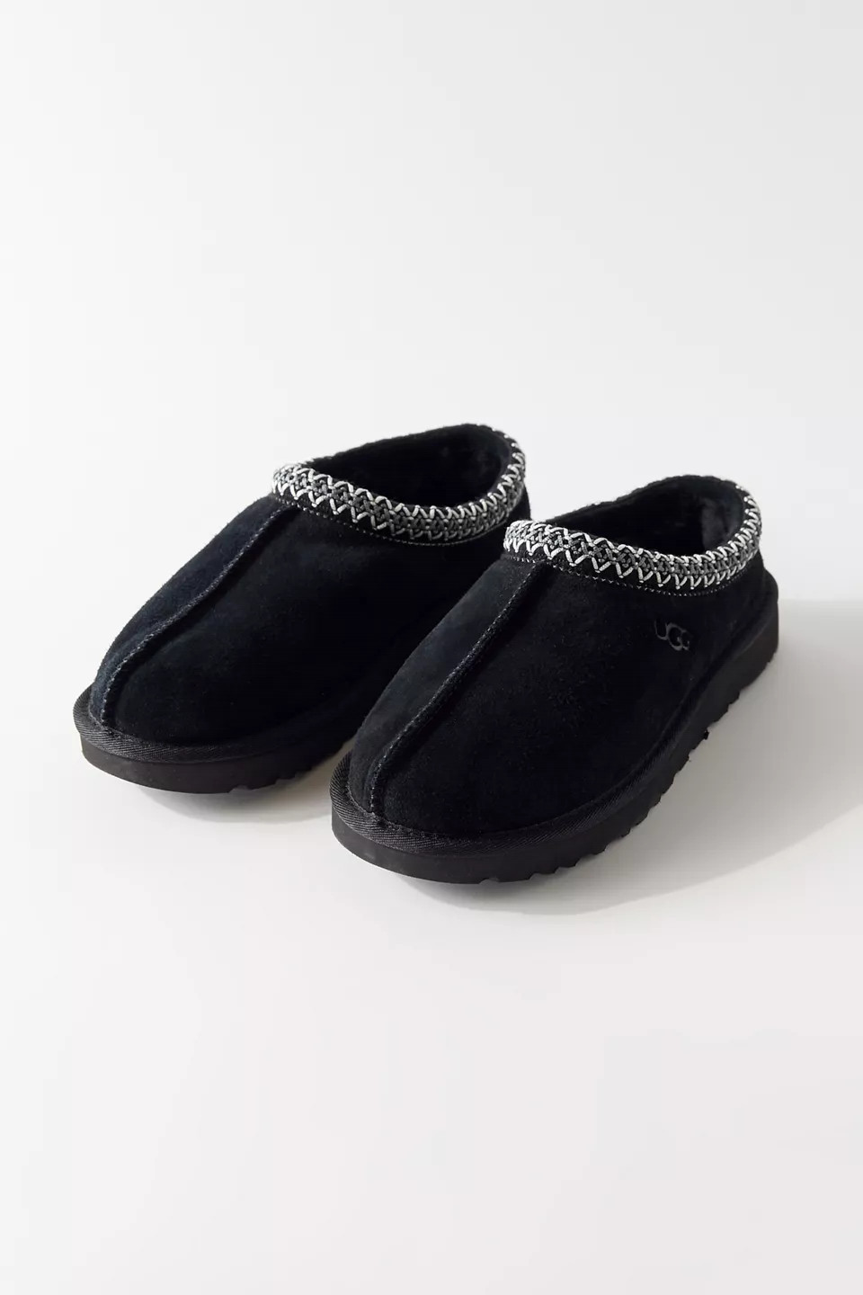 New in Box Women's 100% UGG Brand Tasman Black Soft Shoes Slippers Sandals