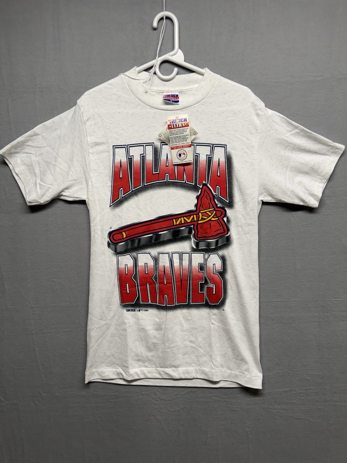 Vintage 90s Atlanta Braves MLB Shirt Medium 1994 TRENCH ULTRA Deadstock Vintage 90s Atlanta Braves MLB Shirt Medium 1994 TRENCH ULTRA Deadstock