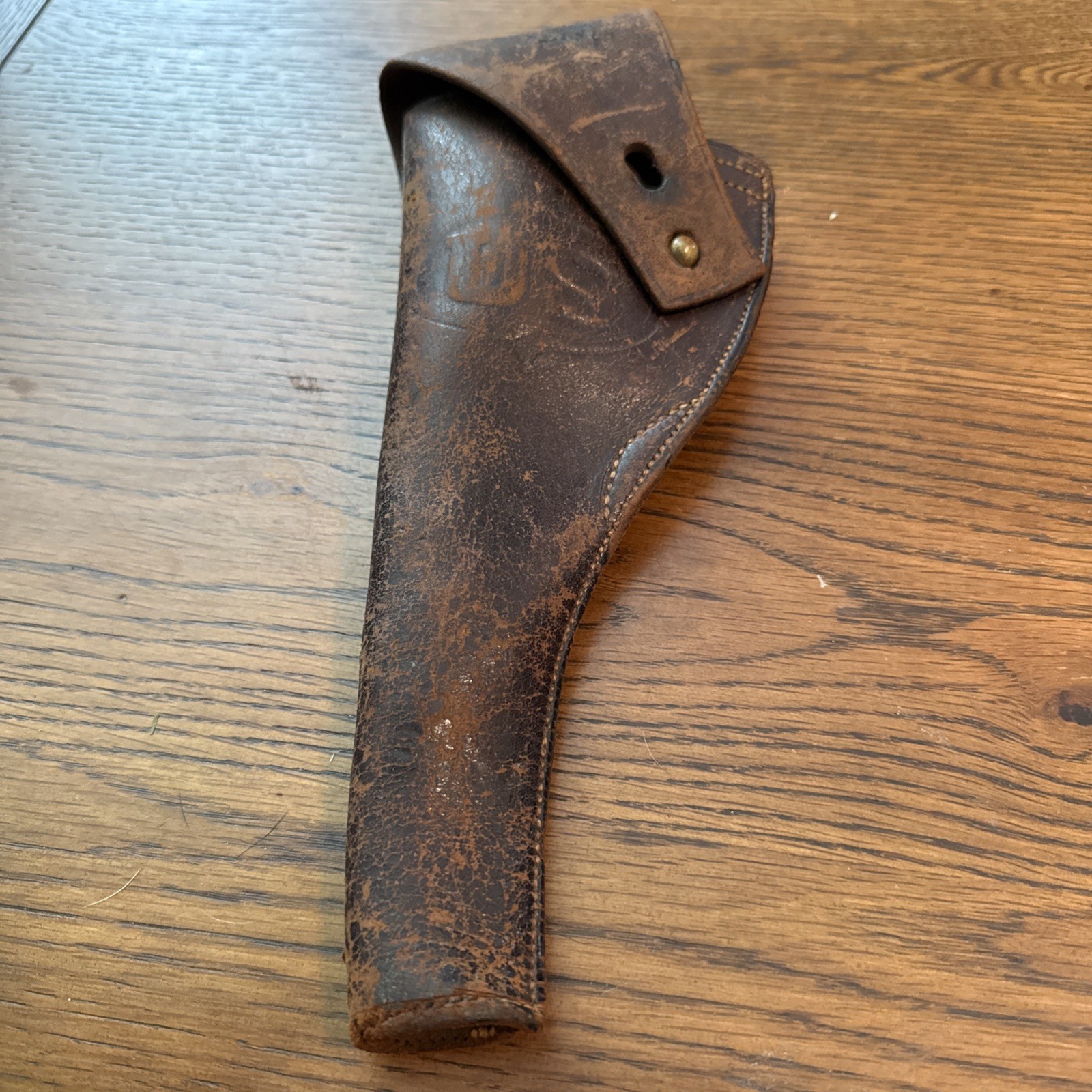 Original Pre-WWI US Army .38 Double Action Holster Rock Island Arsenal