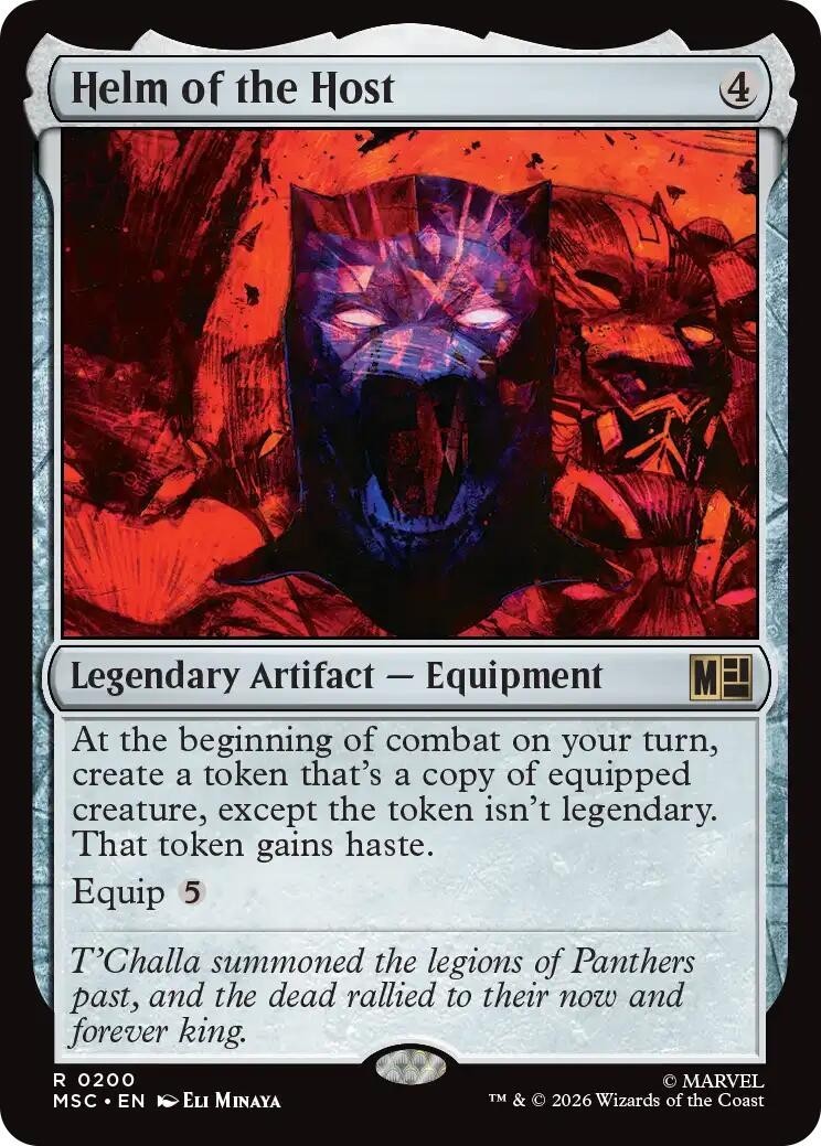 MTG MSC R Helm of the Host #200 NM
