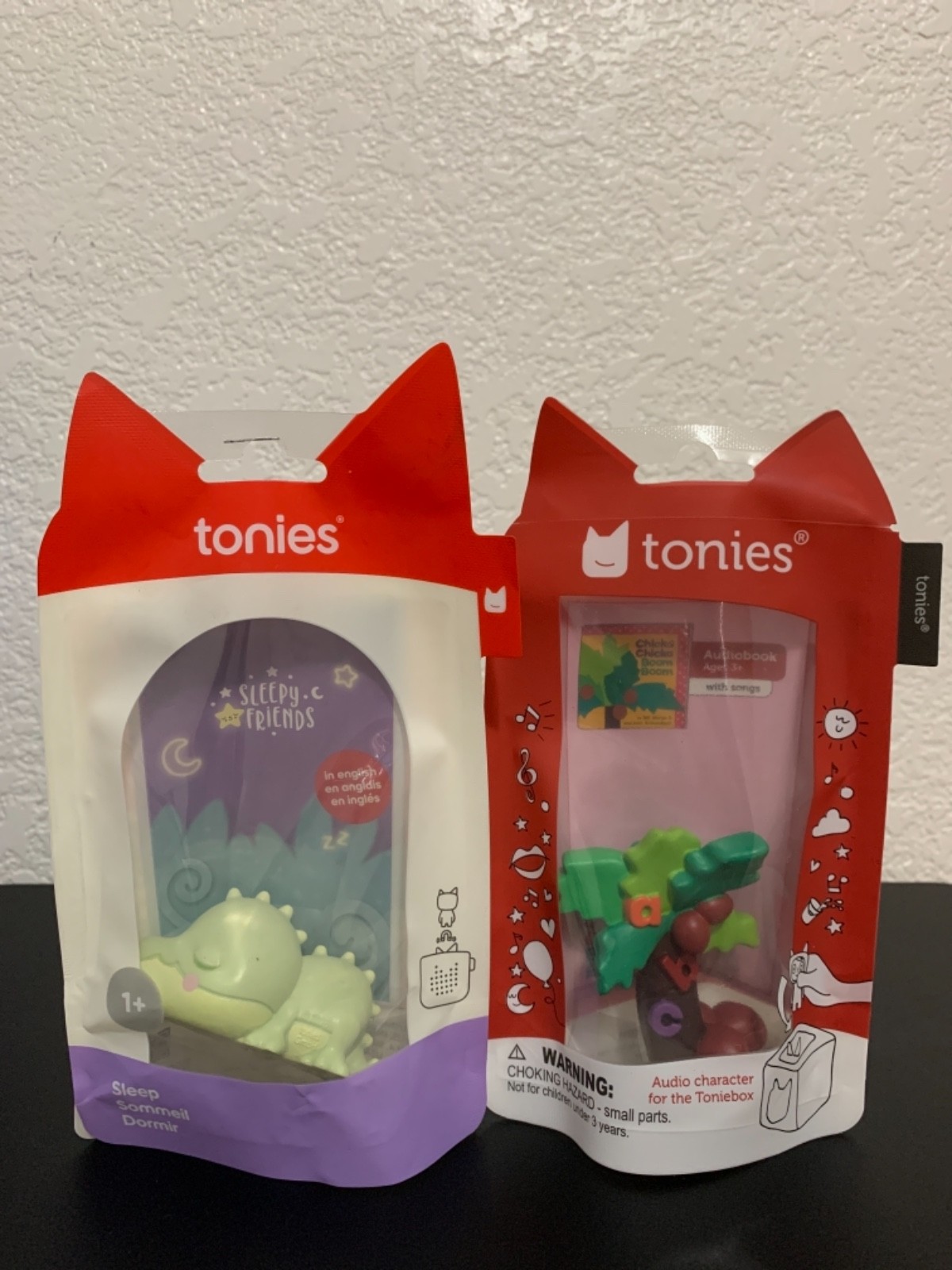 Lot Of 2 Tonies Audio Characters For Toniebox