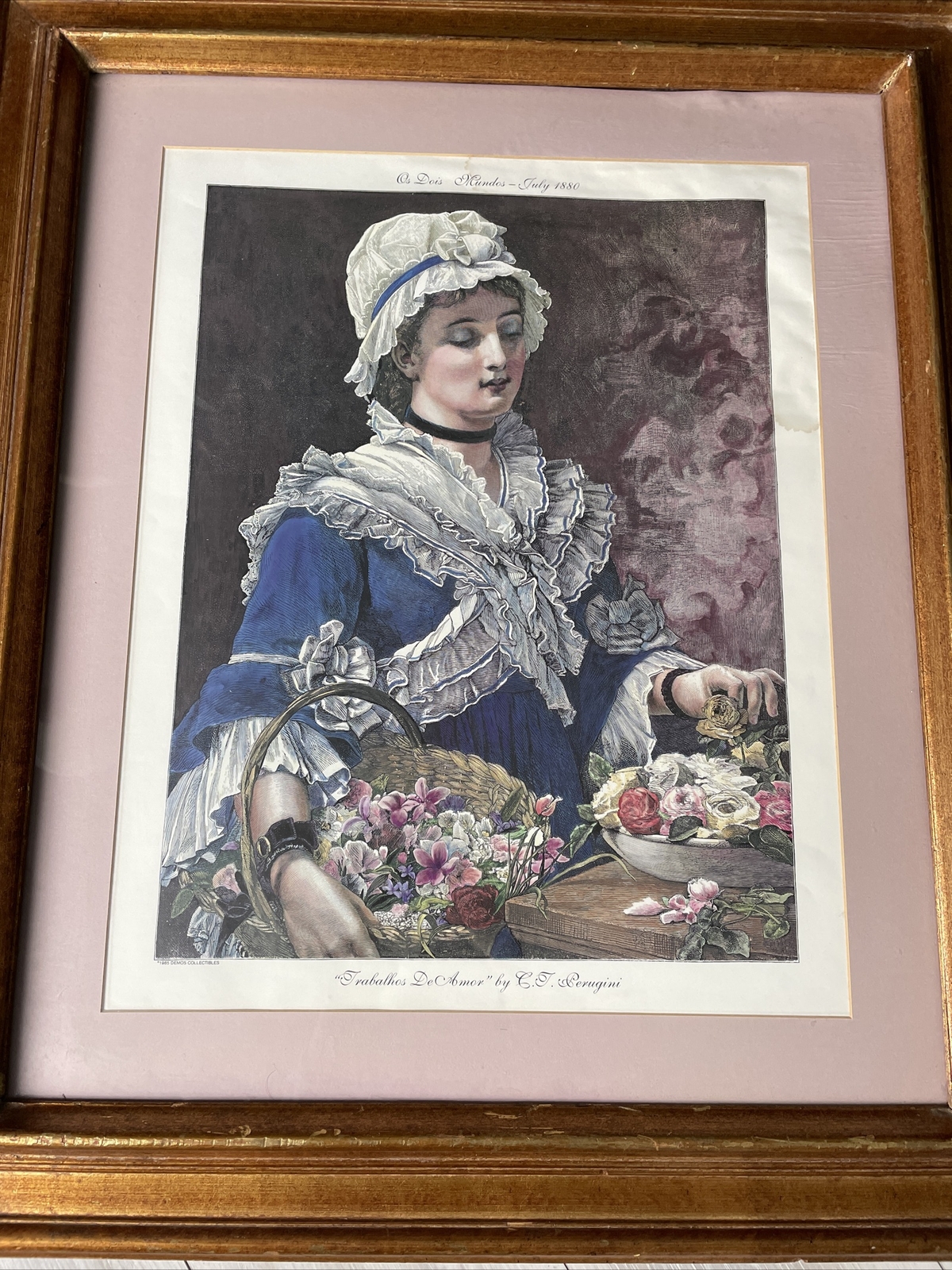 1875 C. E. Perugini  Labor of Love Best Of Both Worlds 1880 30\