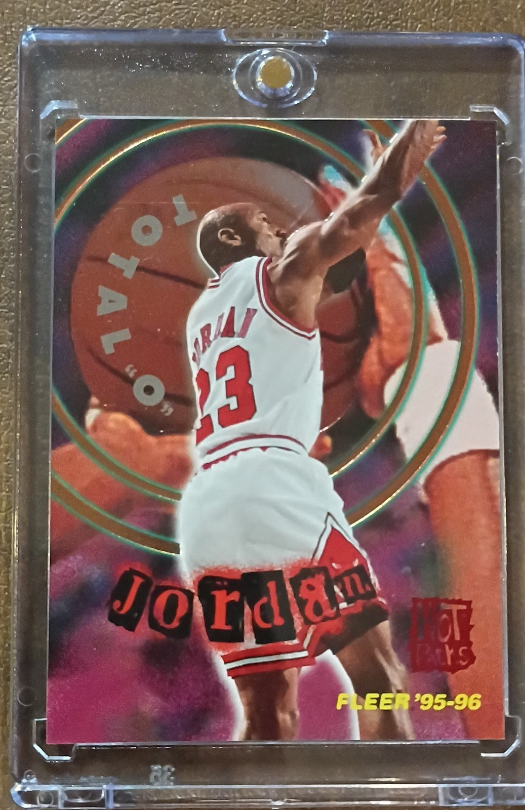 1995-96 Fleer - Total O Michael Jordan #2 Hot Pack 1995-96 Fleer - Total O Michael Jordan #2 Hot Pack