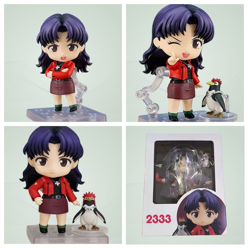10cm Neon Genesis Evangelion Misato Katsuragi Action Figure Nendoroid No.2333Toy