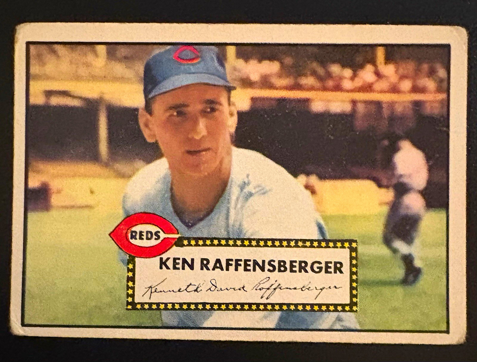 Topps 1952 - Ken Raffensberger #118 Cincinnati Reds Base Set Topps 1952 - Ken Raffensberger #118 Cincinnati Reds Base Set