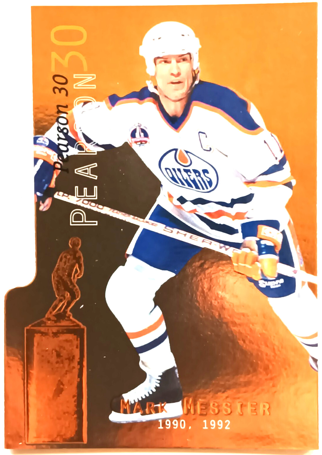 1999-00 BAP Millennium Pearson Mark Messier /300 Edmonton Oilers