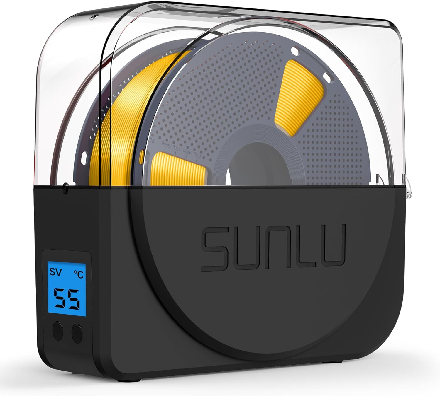 SUNLU S1 Plus Filament Dryer with Cooling Fan, Dehydrator, Spool Holde, Black