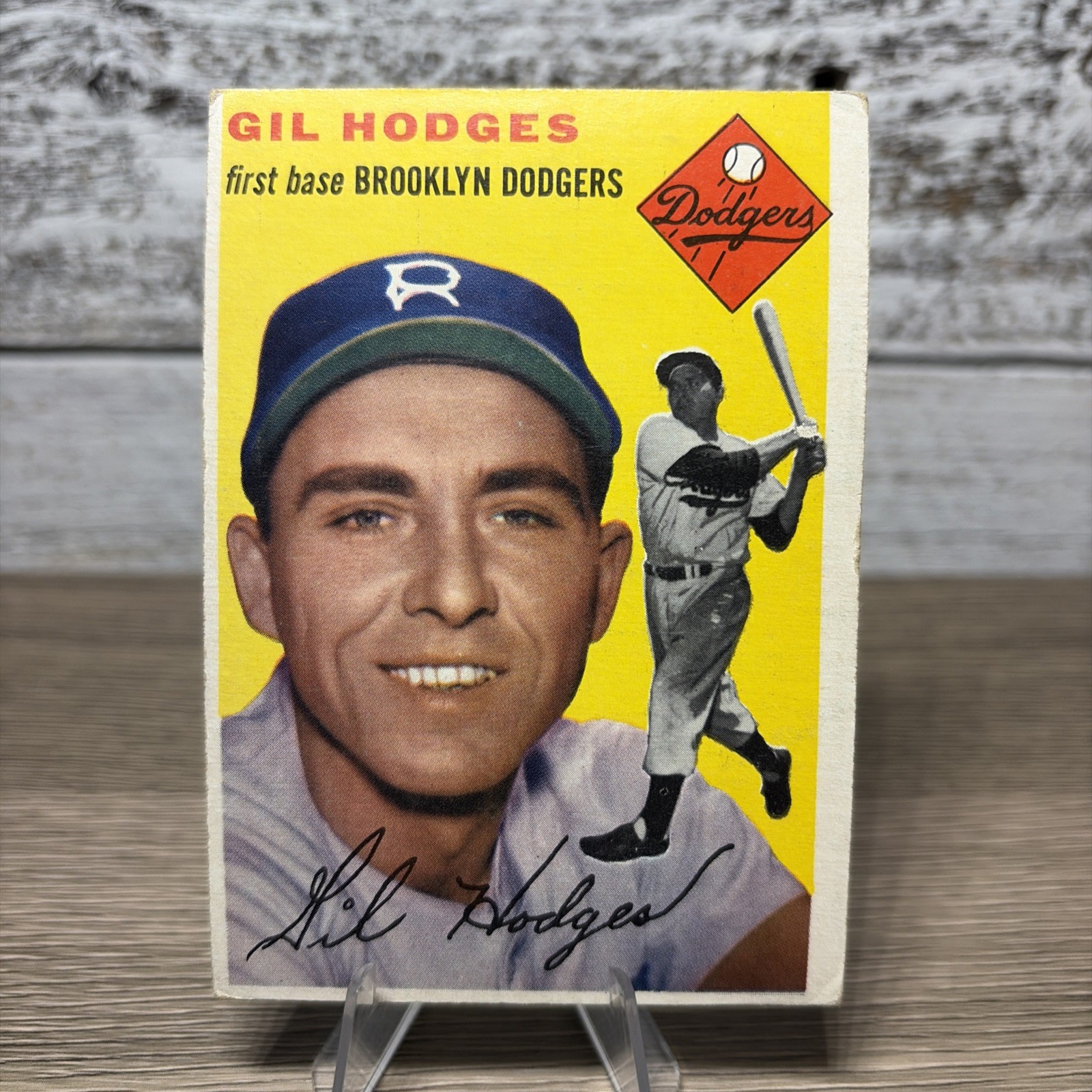 1954 Topps - Gil Hodges #102
