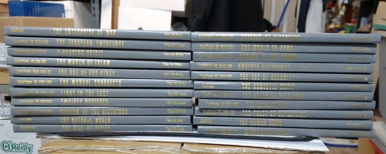 Time-Life Books TimeFrame  History Set 22 Volumes Hardcover