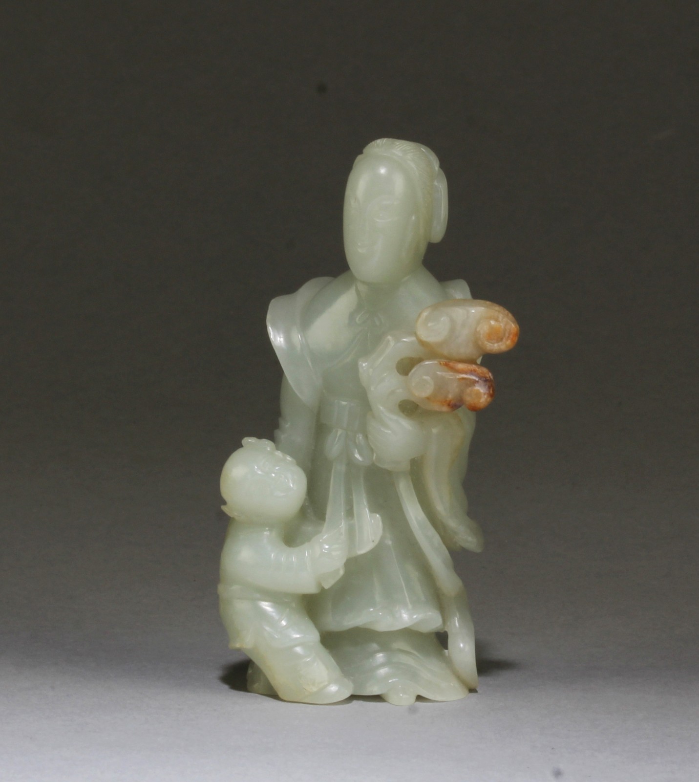 Chinese Hetian Jade Statue Chinese Hetian Jade Statue