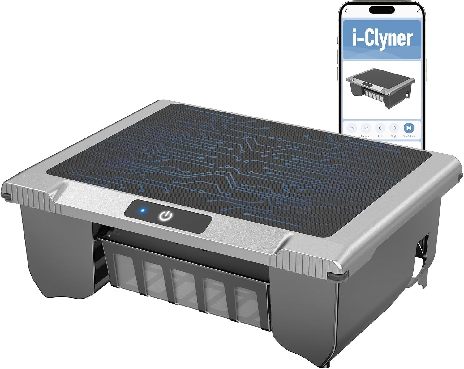 T1B Solar Pool Skimmer Robot - Automatic Cleaner for Inground & Above-Ground