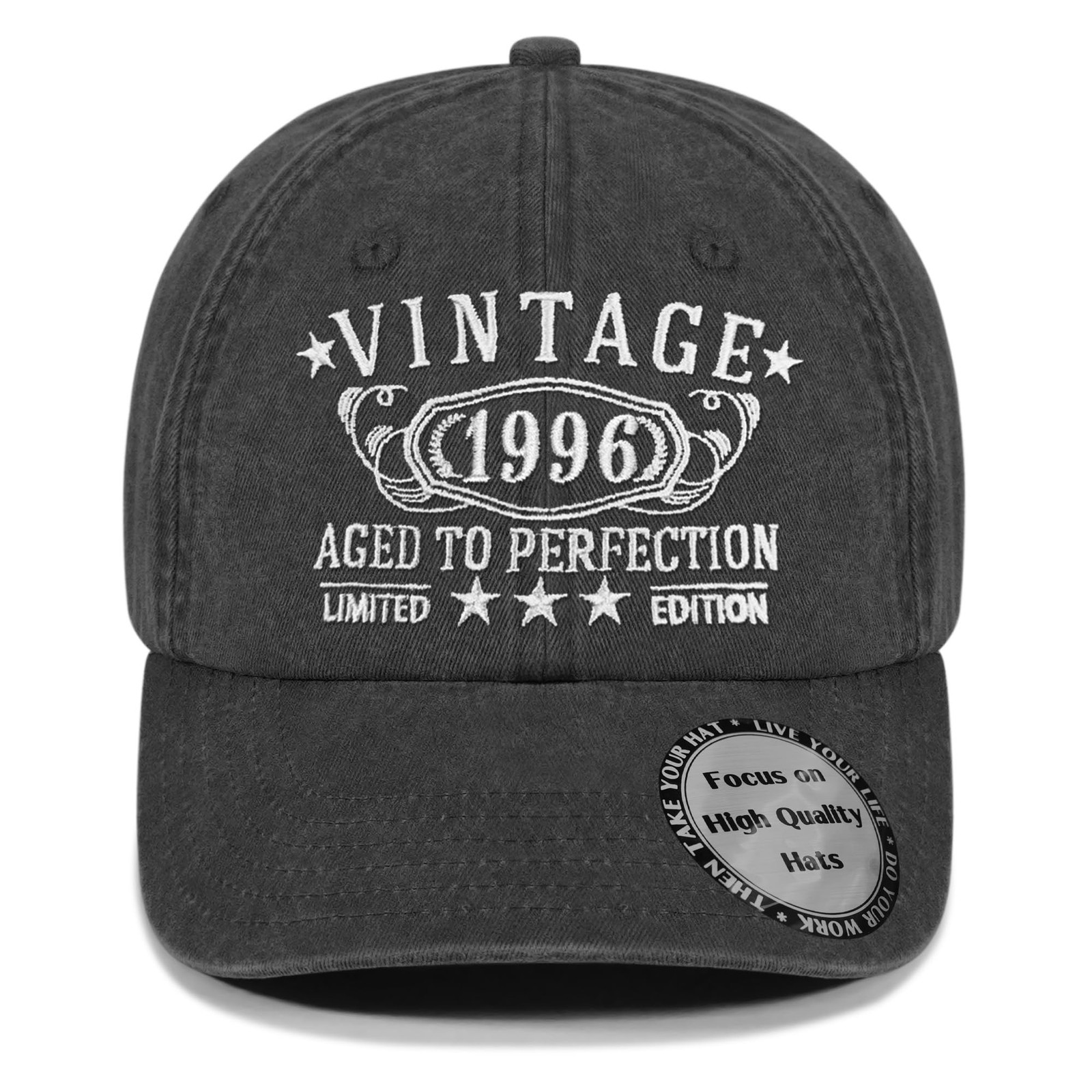 Personalized Vintage Year Baseball Cap Milestone Birthday Gift for Men Women