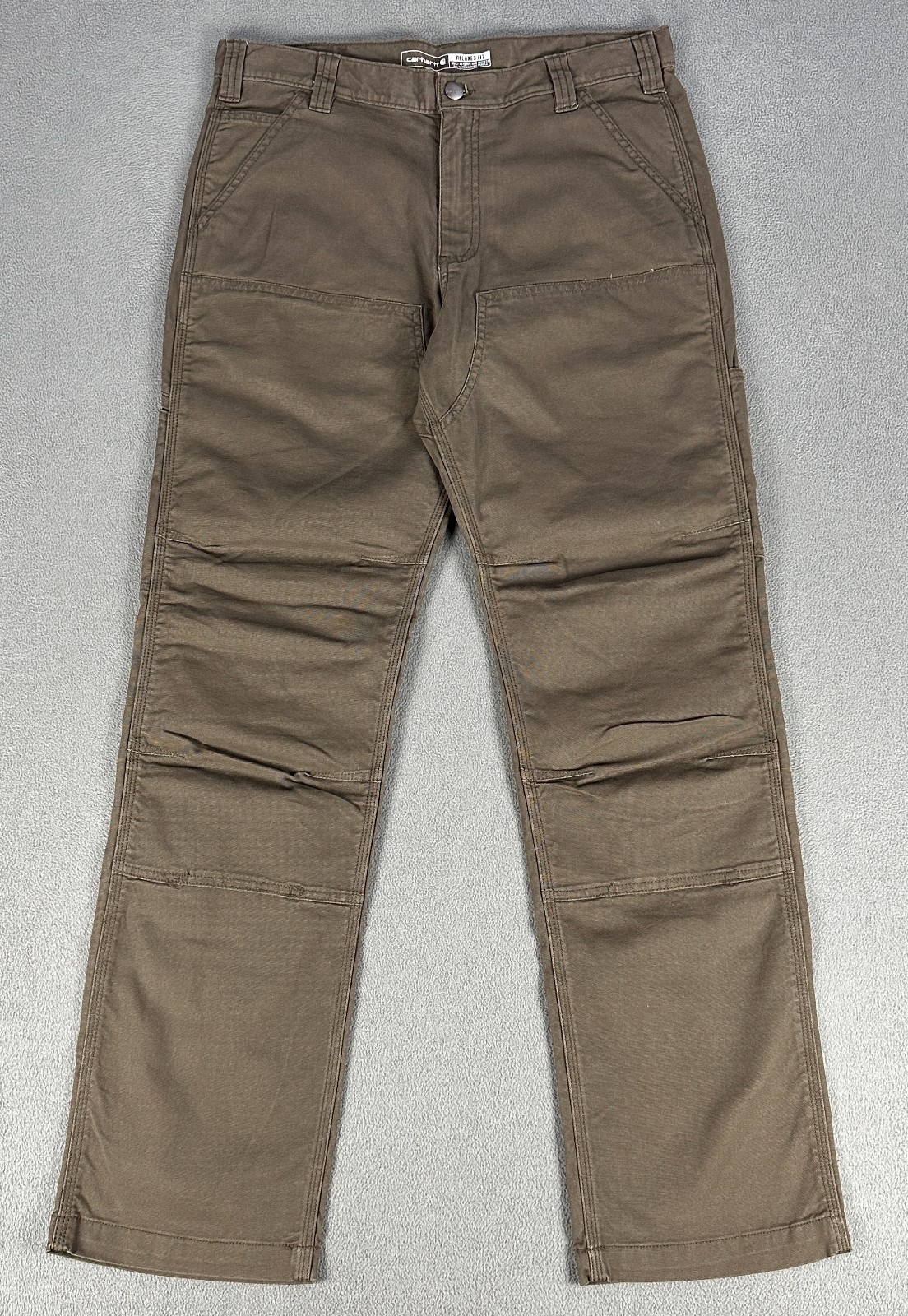 Carhartt Pants 32x32 Tarmac Brown Rigby Double Knee Loose Utility Workwear New Carhartt Pants 32x32 Tarmac Brown Rigby Double Knee Loose Utility Workwear New