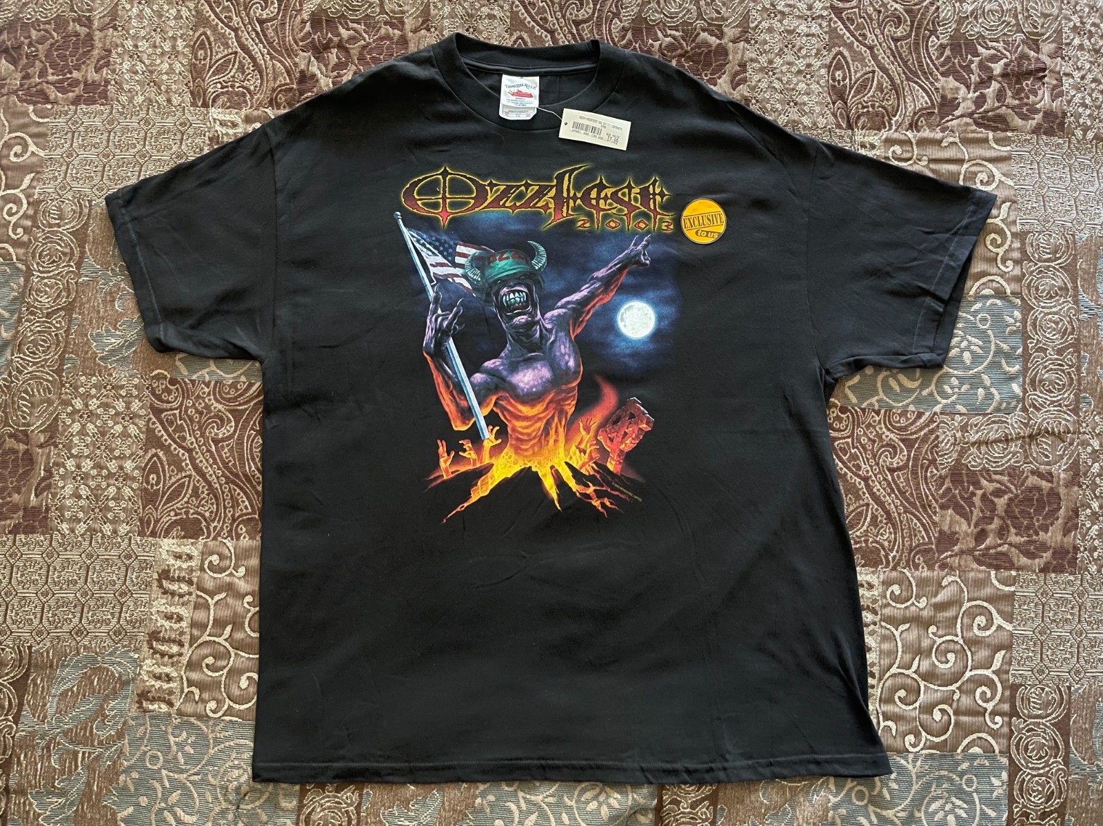 Deadstock Vintage 2003 Ozzfest T Shirt NWT XL Tennessee River Heavy Metal Deadstock Vintage 2003 Ozzfest T Shirt NWT XL Tennessee River Heavy Metal