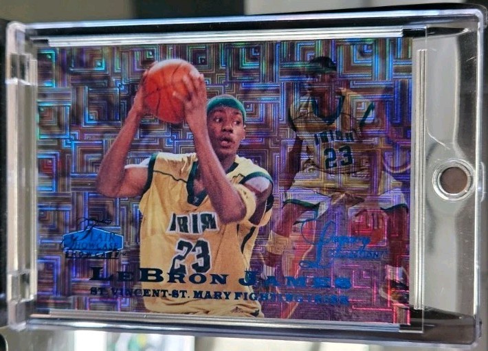 2012-13 Fleer Retro LeBron James Flair Showcase Row 0 97FL 13/100 2012-13 Fleer Retro LeBron James Flair Showcase Row 0 97FL 13/100