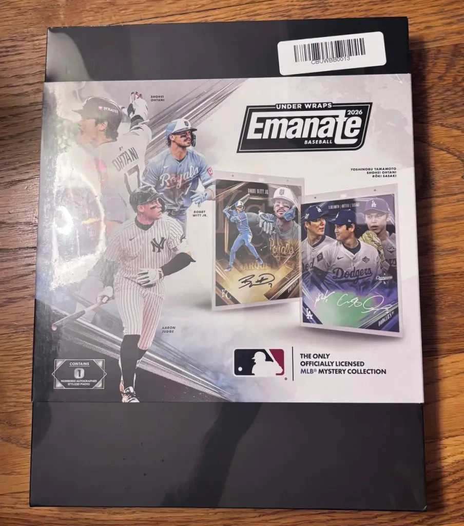 2026 Fanatics Under Wraps Emanate Baseball MLB Sealed Mystery Box