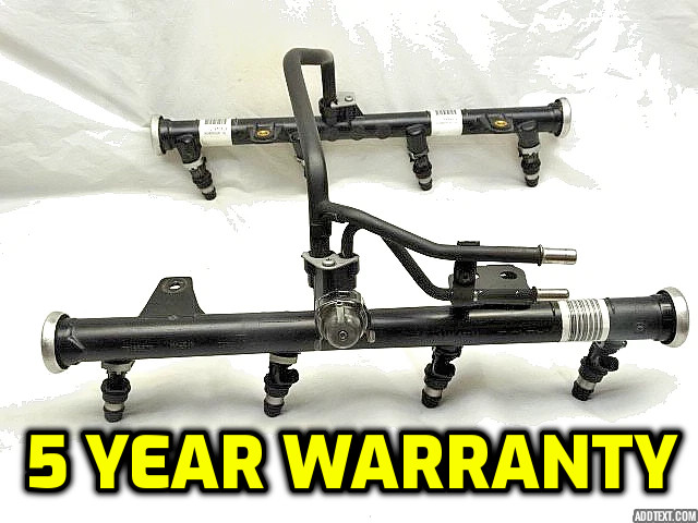 99-06  5.3 FUEL RAILS INJECTORS SILVERADO  SUBURBAN  5 YR WARRANTY RETURN STYLE