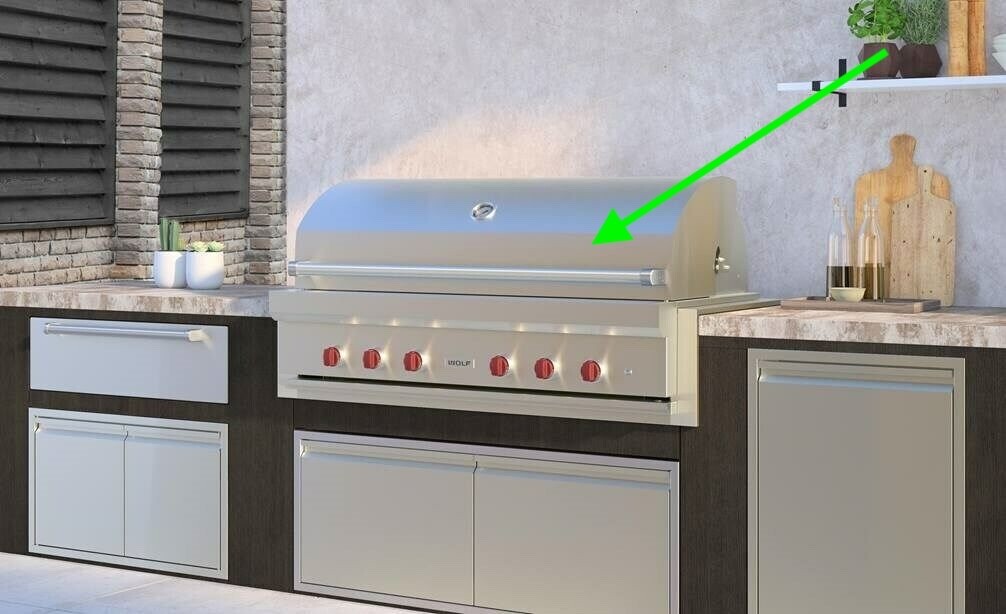 Wolf OG30 OG42 OG54 Briquette 6 Tray | OG Outdoor Grilles | Genuine Wolf Part