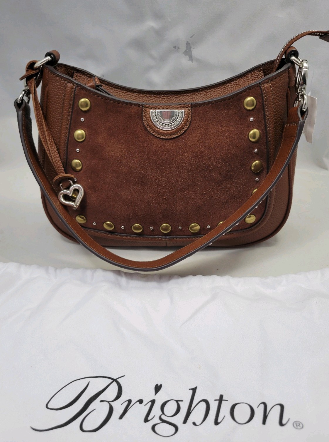 Brighton Bag Fletcher Pretty Tough Fusion Shoulderbag BNWT & 2yr Warranty Card Brighton Bag Fletcher Pretty Tough Fusion Shoulderbag BNWT & 2yr Warranty Card