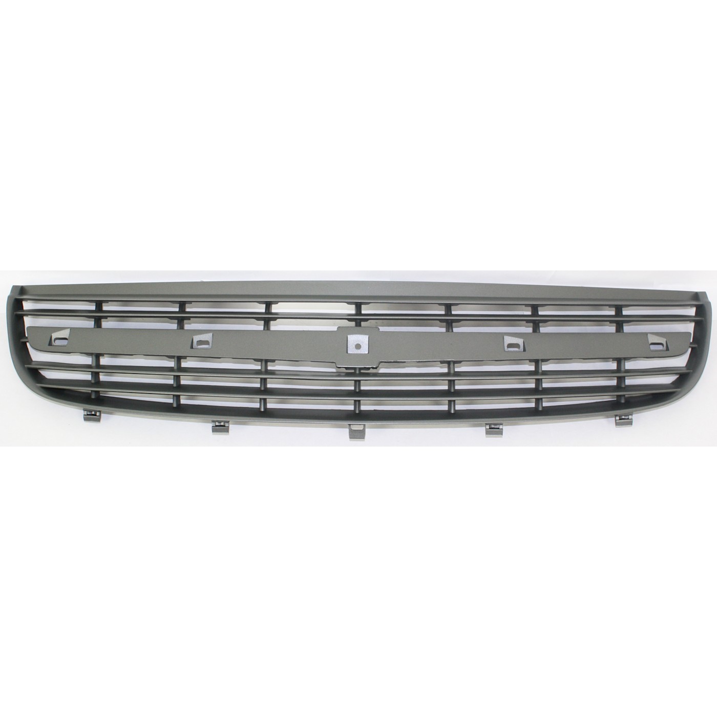 Grille For 2000-2005 Chevrolet Malibu 04-05 Classic Silver Gray Shell and Insert