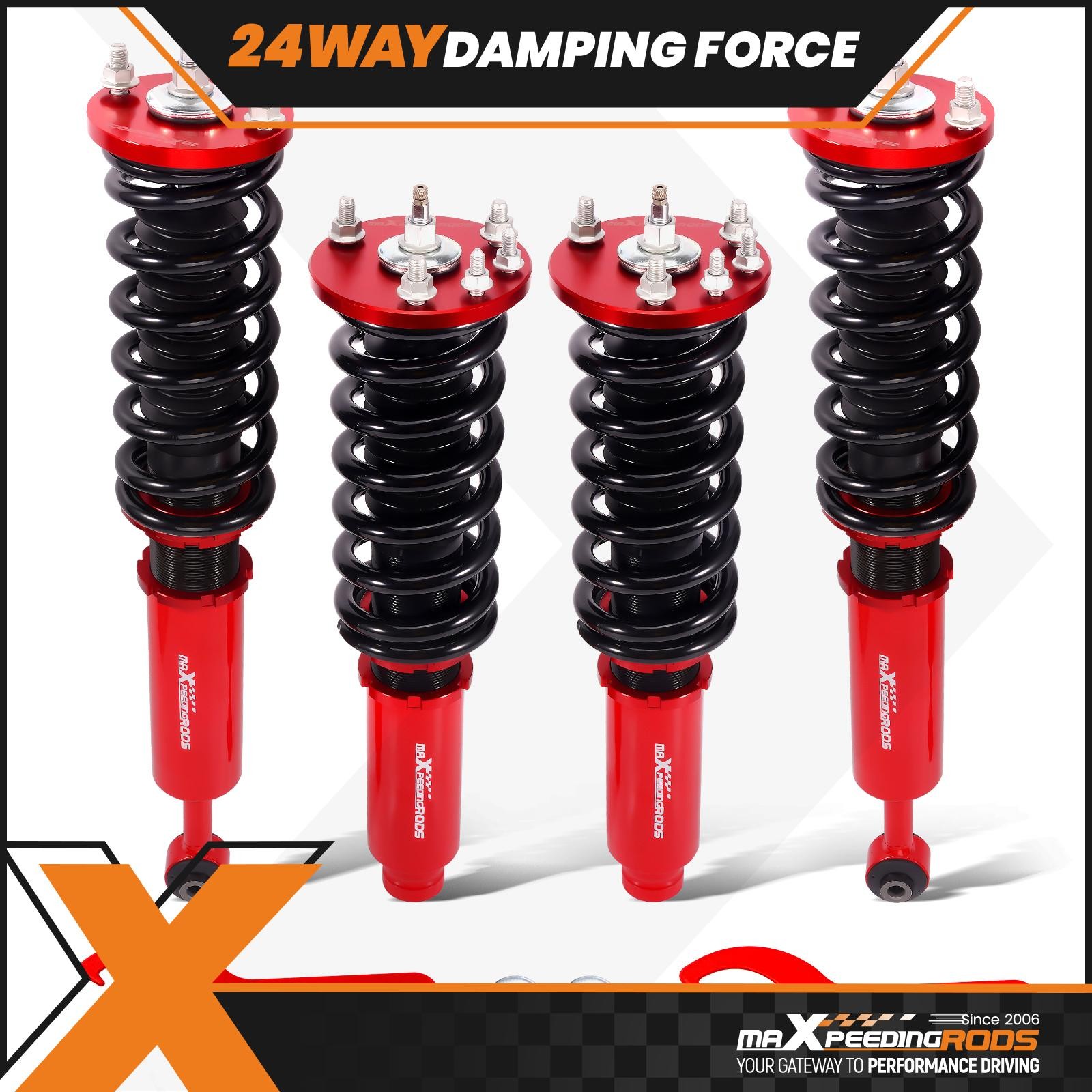 maXpeedingrods Street 24-WAY Damper Coilover Kit for Honda Accord 1998-2002