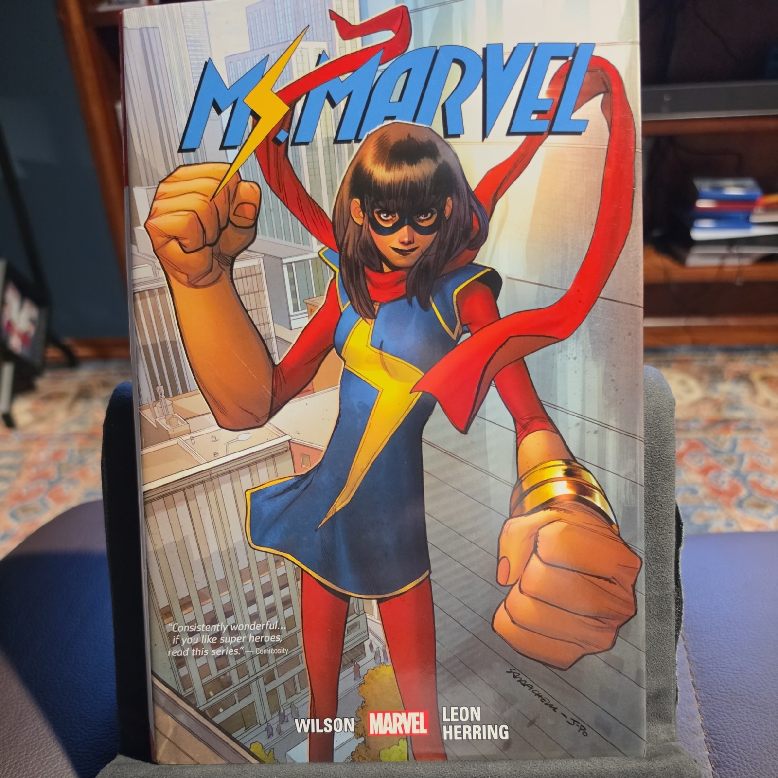 Ms. Marvel Vol. 5  (1st Ed) by G. Willow Wilson;  Saladin Ahmed;  Devin Grayson