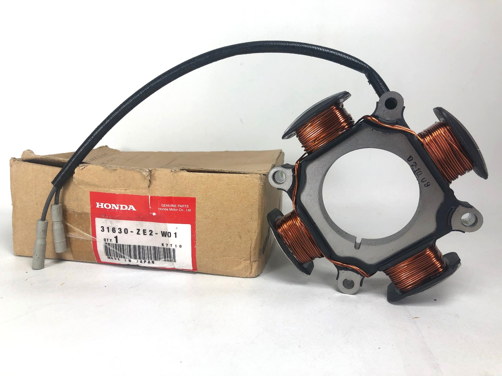 NOS Genuine Honda 12V/18A Coil Assembly PN: 31630-ZE2-W01