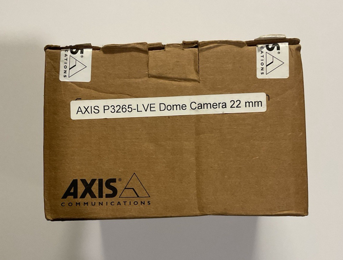 NEW AXIS P3265-LVE 02333-001 22mm 2MP Outdoor Dome Camera