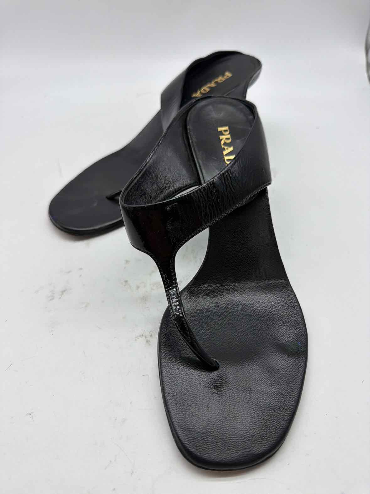 Prada Black Size 8.5 Mule Heels Prada Black Size 8.5 Mule Heels