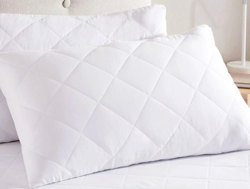 LUSHAVEN 1/2/4/6 Pack Luxury Quilted Pillows  King Size Bed Pillows  Quality 