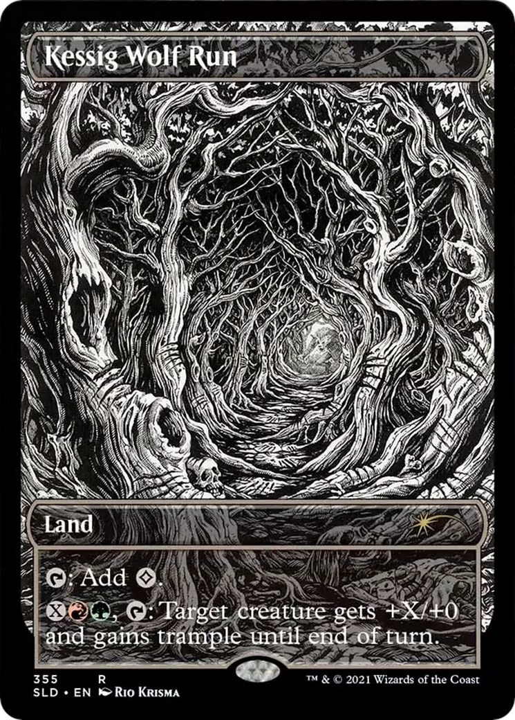 Kessig Wolf Run #355 *Foil* (NM) Secret Lair Drop Series (SLD) MTG