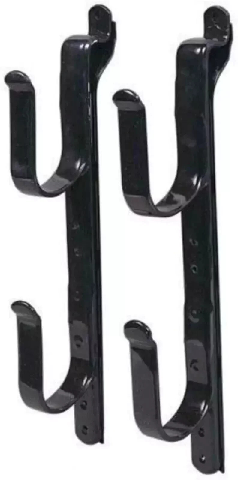 Heavy-Duty Truck Gun Rack - Versatile - Black Metal Heavy-Duty Truck Gun Rack - Versatile - Black Metal