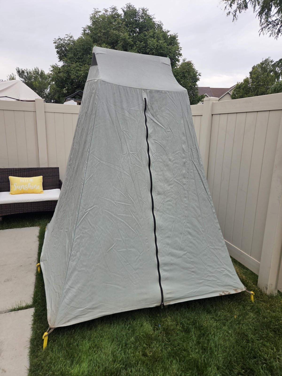 RARE Vintage Coleman Classic cabana Springbar Tent RARE Vintage Coleman Classic cabana Springbar Tent
