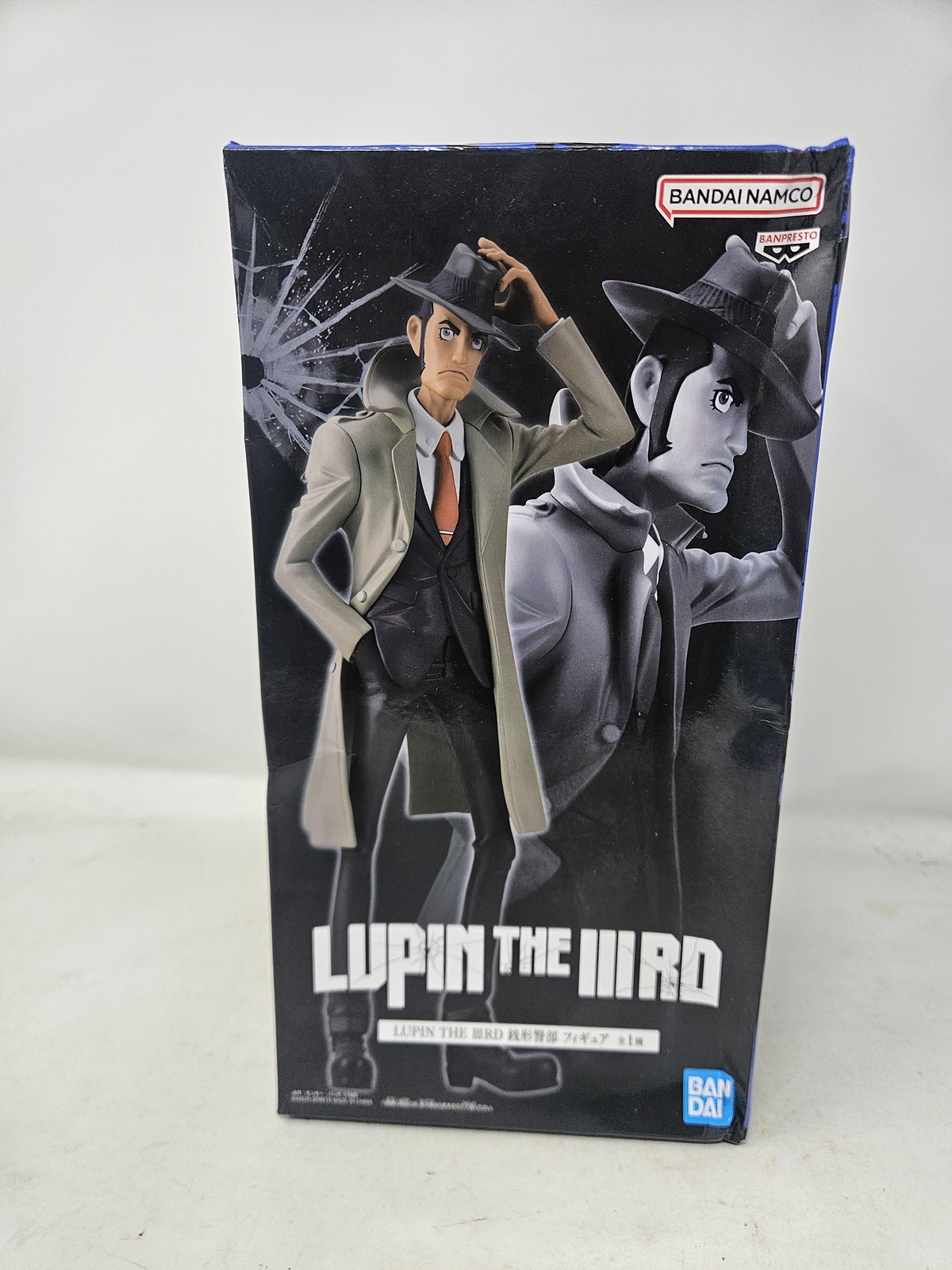 BANPRESTO Lupin The III IIIrd Inspector Zenigata Figure Damaged Box US Seller