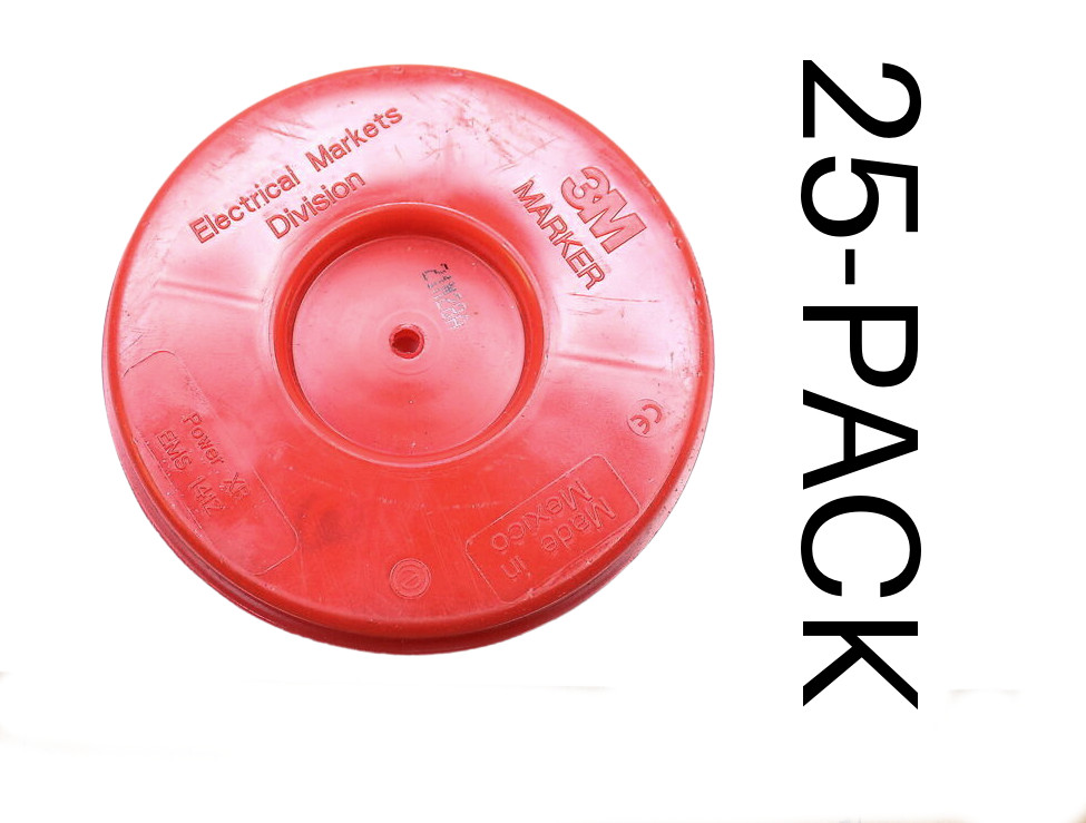 25-Pack 3M 62054 Disk Marker 1412-Xr 5 ft Range, Power, Not for Direct Bury 25-Pack 3M 62054 Disk Marker 1412-Xr 5 ft Range, Power, Not for Direct Bury