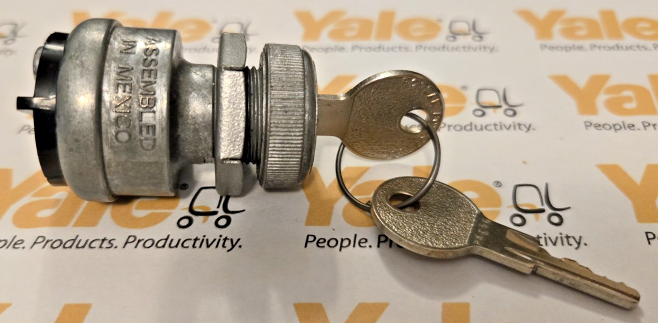 YALE/ HYSTER FORKLIFT 500863110 Ignition Switch FOR ELECTRIC PALLET LIFT YALE/ HYSTER FORKLIFT 500863110 Ignition Switch FOR ELECTRIC PALLET LIFT